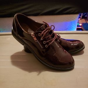 Burgundy Oxfords